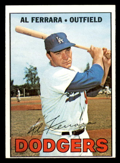 1967 Topps Baseball #557 Al Ferrara Dodgers VG-EX 566019