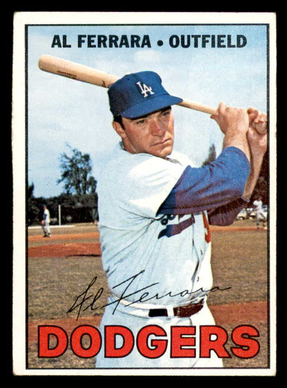 1967 Topps Baseball #557 Al Ferrara Dodgers VG-EX 566020
