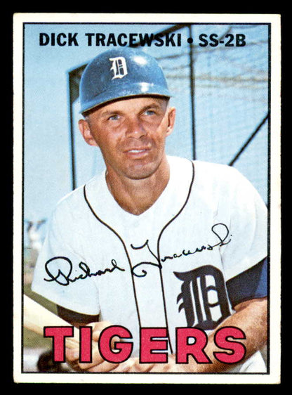 1967 Topps Baseball #559 Dick Tracewski Tigers EX 566024