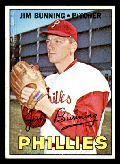 1967 Topps Baseball #560 Jim Bunning Phillies EX-MT 566026