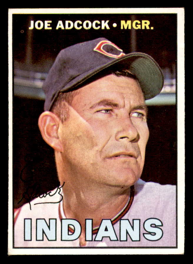 1967 Topps Baseball #563 Joe Adcock Indians EX-MT 566034