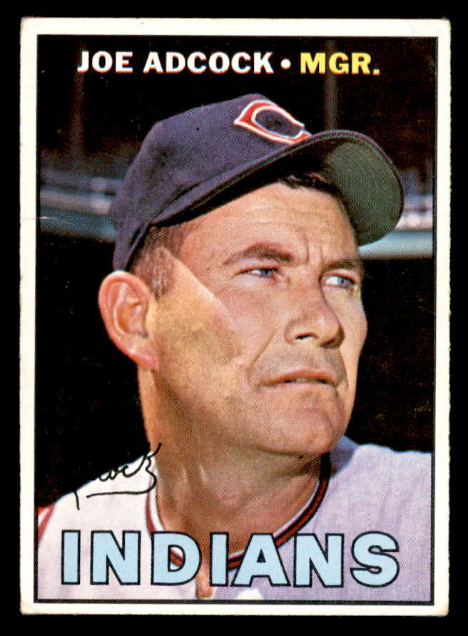 1967 Topps Baseball #563 Joe Adcock Indians VG-EX 566035