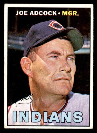 1967 Topps Baseball #563 Joe Adcock Indians VG-EX 566035