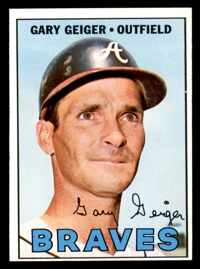 1967 Topps Baseball #566 Gary Geiger Braves EX-MT 566042