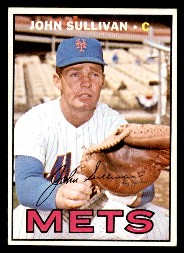 1967 Topps Baseball #568 John Sullivan Mets EX-MT 566048