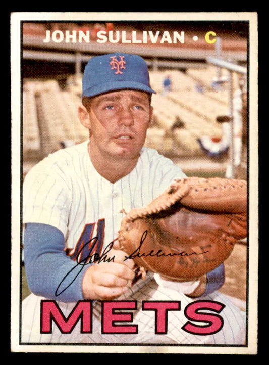 1967 Topps Baseball #568 John Sullivan Mets EX 566050