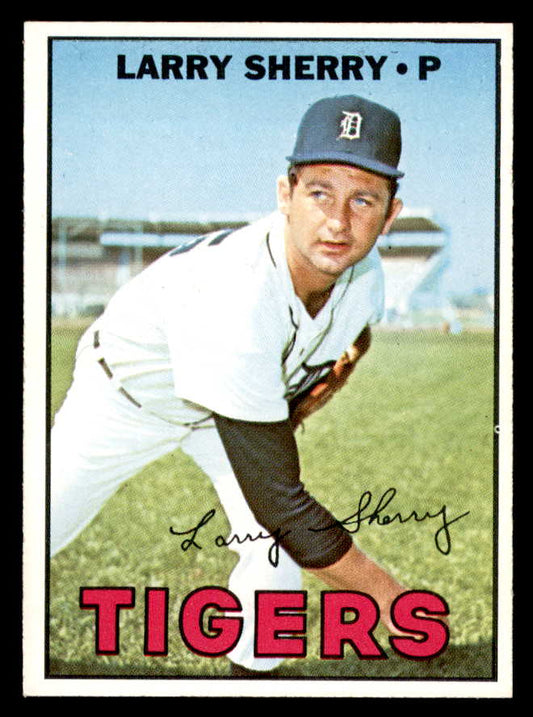 1967 Topps Baseball #571 Larry Sherry Tigers NR-MT 566053
