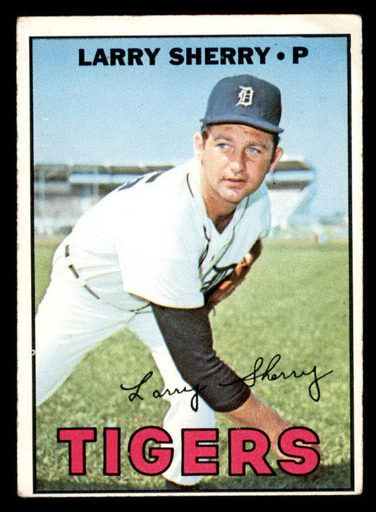 1967 Topps Baseball #571 Larry Sherry Tigers VG-EX 566055