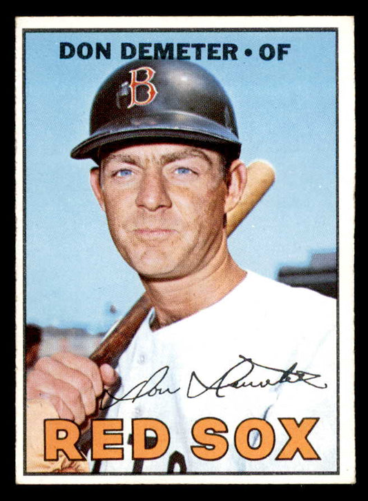 1967 Topps Baseball #572 Don Demeter Red Sox EX-MT 566057