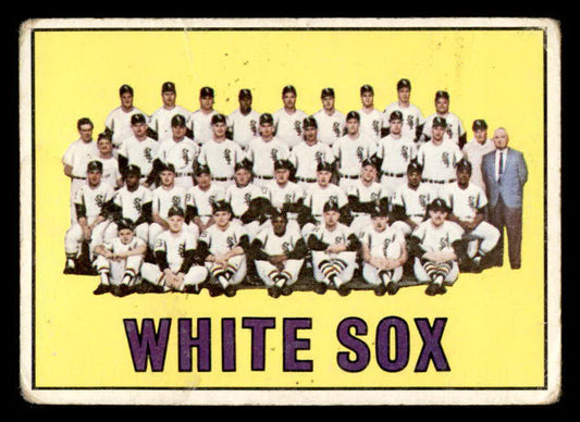 1967 Topps Baseball #573 Chicago White Sox Team Good 566061