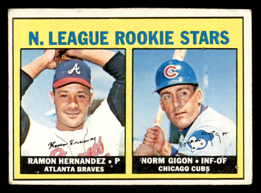 1967 Topps Baseball #576 Ramon Hernandez Braves VG-EX 566069