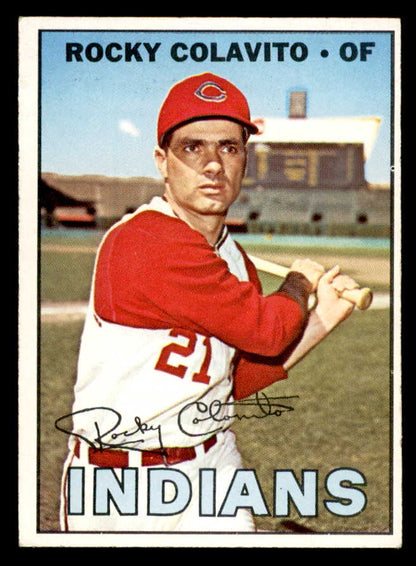 1967 Topps Baseball #580 Rocky Colavito Indians EX-MT 566078