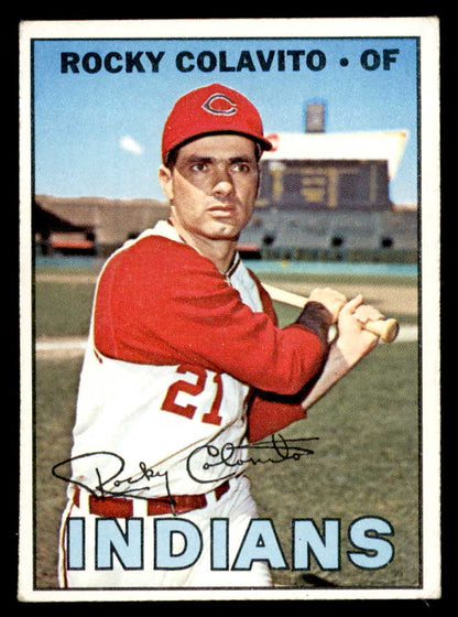 1967 Topps Baseball #580 Rocky Colavito Indians VG-EX 566079