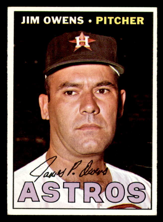 1967 Topps Baseball #582 Jim Owens Astros NR-MT 566081