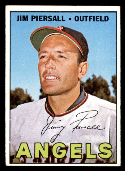 1967 Topps Baseball #584 Jim Piersall Angels EX+/EX-MT 566086