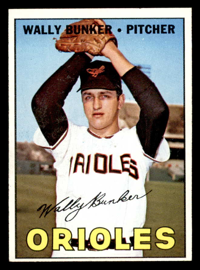1967 Topps Baseball #585 Wally Bunker Orioles NR-MT 566088