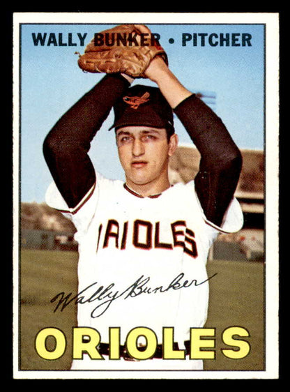1967 Topps Baseball #585 Wally Bunker Orioles NR-MT 566089