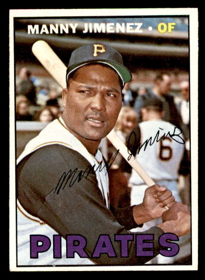 1967 Topps Baseball #586 Manny Jimenez Pirates NR-MT 566091