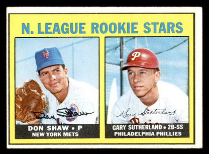1967 Topps Baseball #587 Don Shaw Mets EX-MT 566094