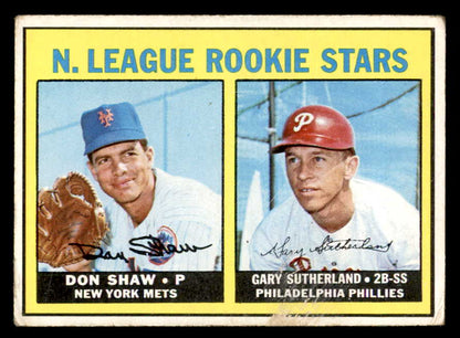 1967 Topps Baseball #587 Don Shaw Mets Fair 566096
