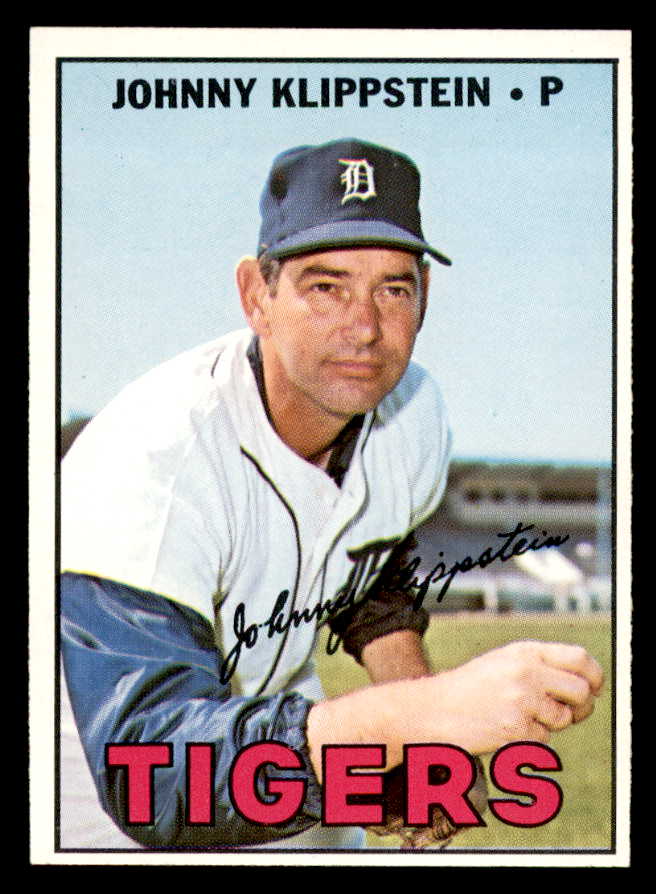1967 Topps Baseball #588 Johnny Klippstein Tigers NR-MT 566098