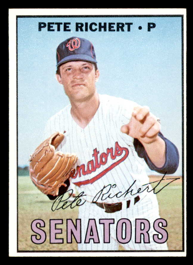 1967 Topps Baseball #590 Pete Rickert Senators NR-MT 566104