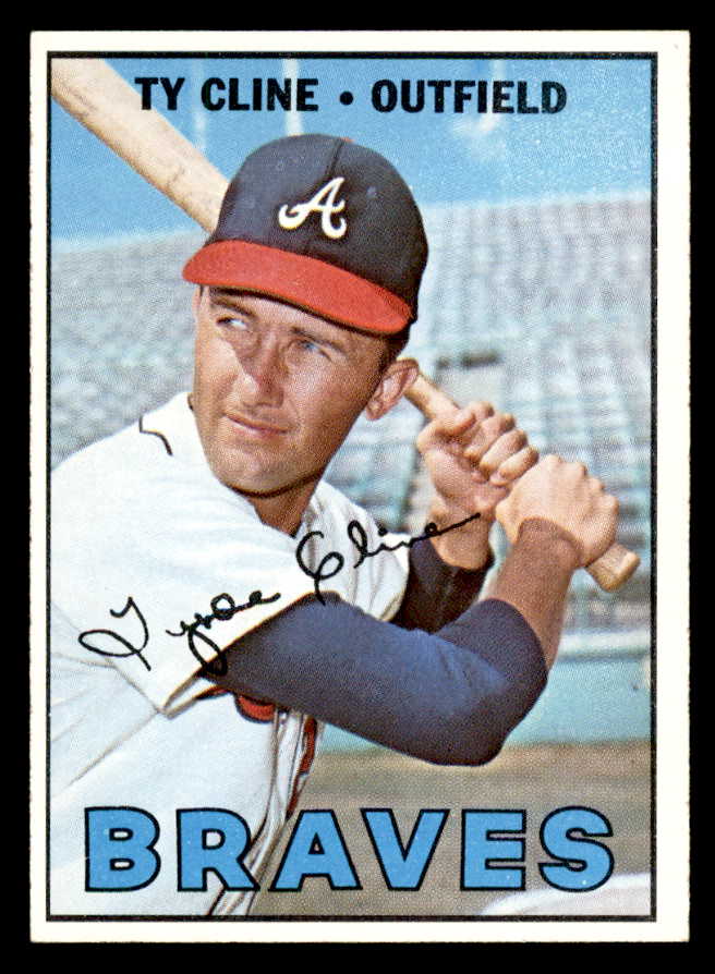 1967 Topps Baseball #591 Ty Cline Braves NR-MT 566106