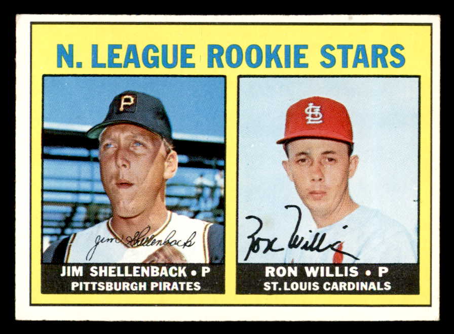 1967 Topps Baseball #592 Ron Willis Cardinals EX+/EX-MT 566112