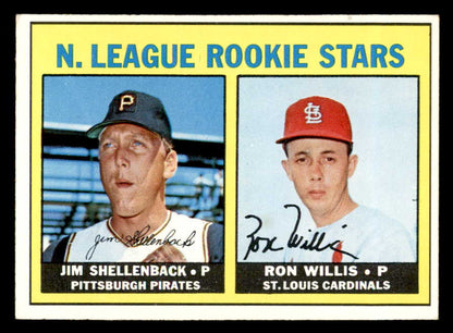 1967 Topps Baseball #592 Ron Willis Cardinals EX+/EX-MT 566112