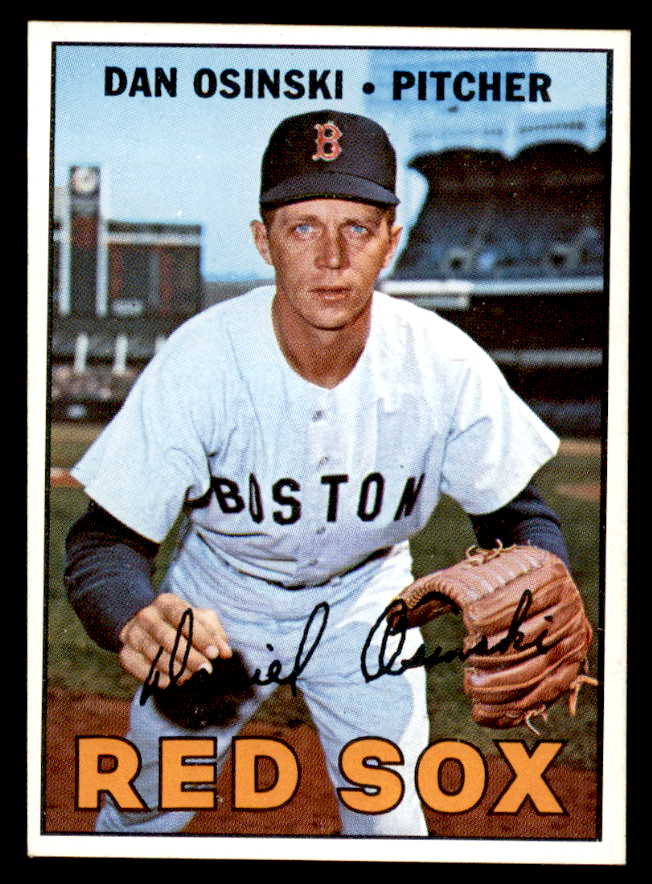 1967 Topps Baseball #594 Dan Osinski Red Sox NR-MT 566115
