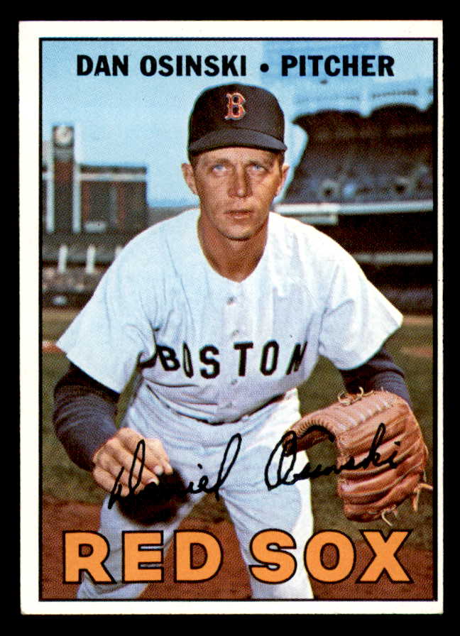 1967 Topps Baseball #594 Dan Osinski Red Sox EX-MT 566116