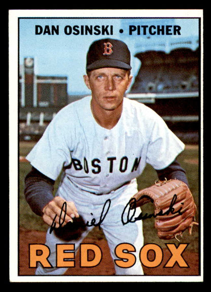 1967 Topps Baseball #594 Dan Osinski Red Sox EX-MT 566116