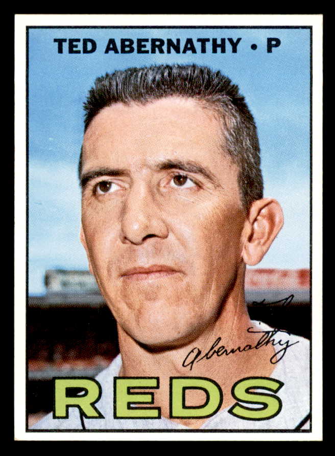 1967 Topps Baseball #597 Ted Abernathy Reds NR-MT 566124