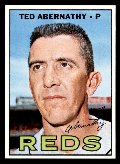 1967 Topps Baseball #597 Ted Abernathy Reds NR-MT 566124