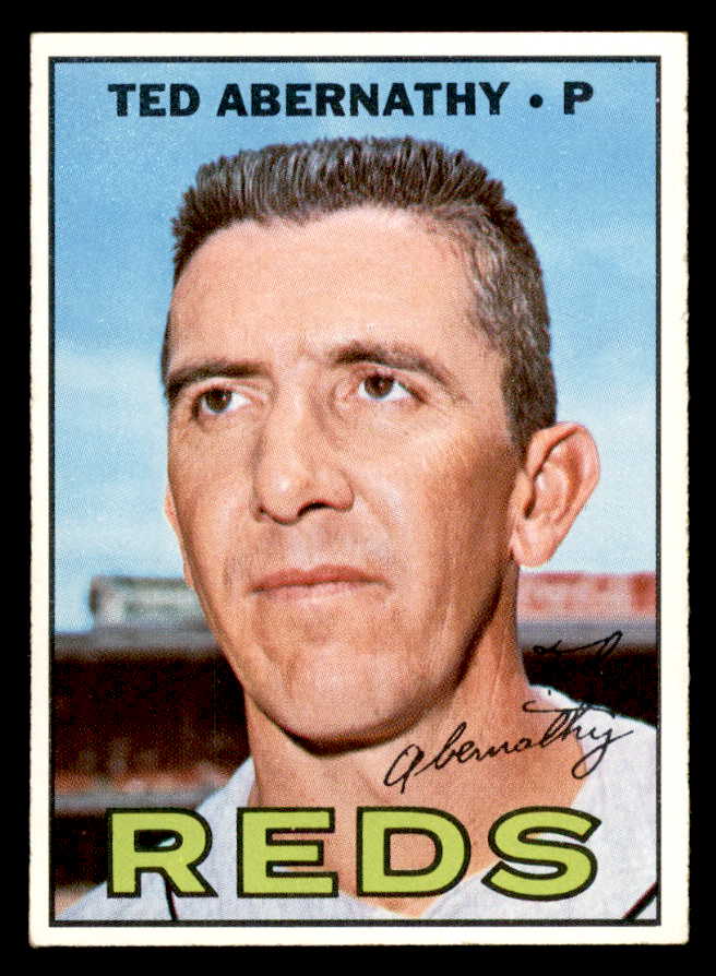 1967 Topps Baseball #597 Ted Abernathy Reds EX-MT 566125
