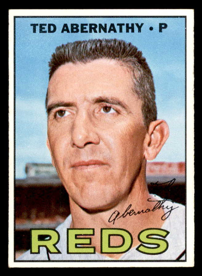 1967 Topps Baseball #597 Ted Abernathy Reds EX-MT 566125