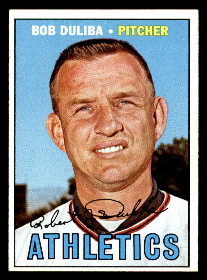 1967 Topps Baseball #599 Bob Duliba A's NR-MT 566130