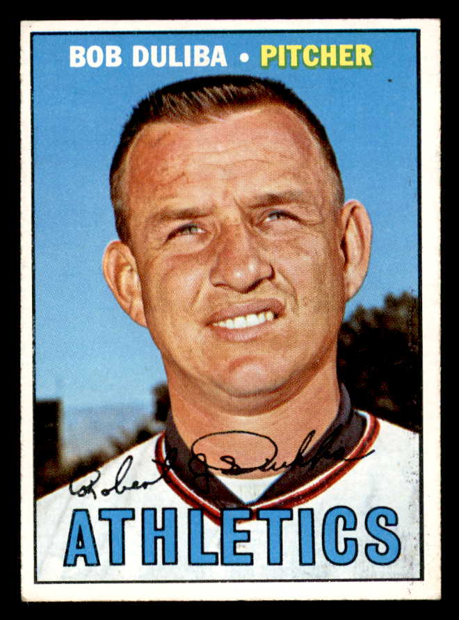 1967 Topps Baseball #599 Bob Duliba A's EX-MT 566131