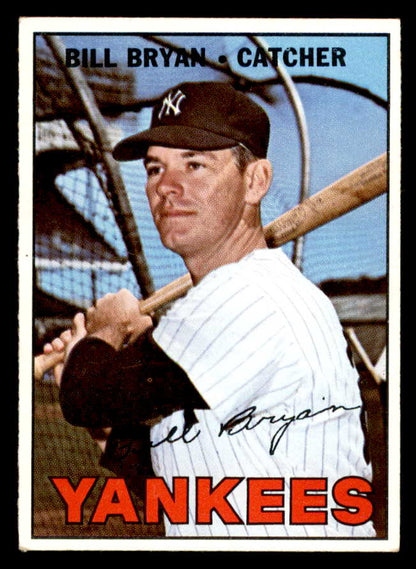 1967 Topps Baseball #601 Billy Bryan Yankees EX-MT 566133