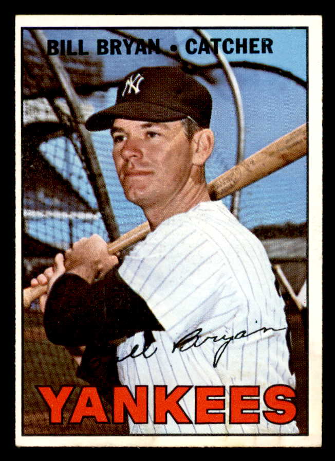 1967 Topps Baseball #601 Billy Bryan Yankees EX-MT 566134