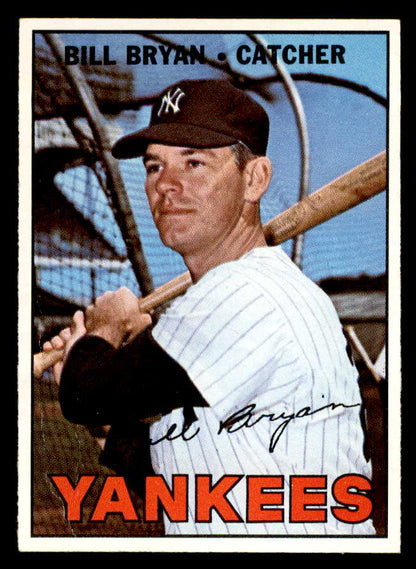 1967 Topps Baseball #601 Billy Bryan Yankees Good 566135