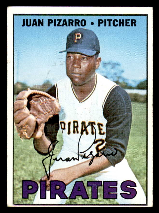 1967 Topps Baseball #602 Juan Pizarro Pirates EX 566138