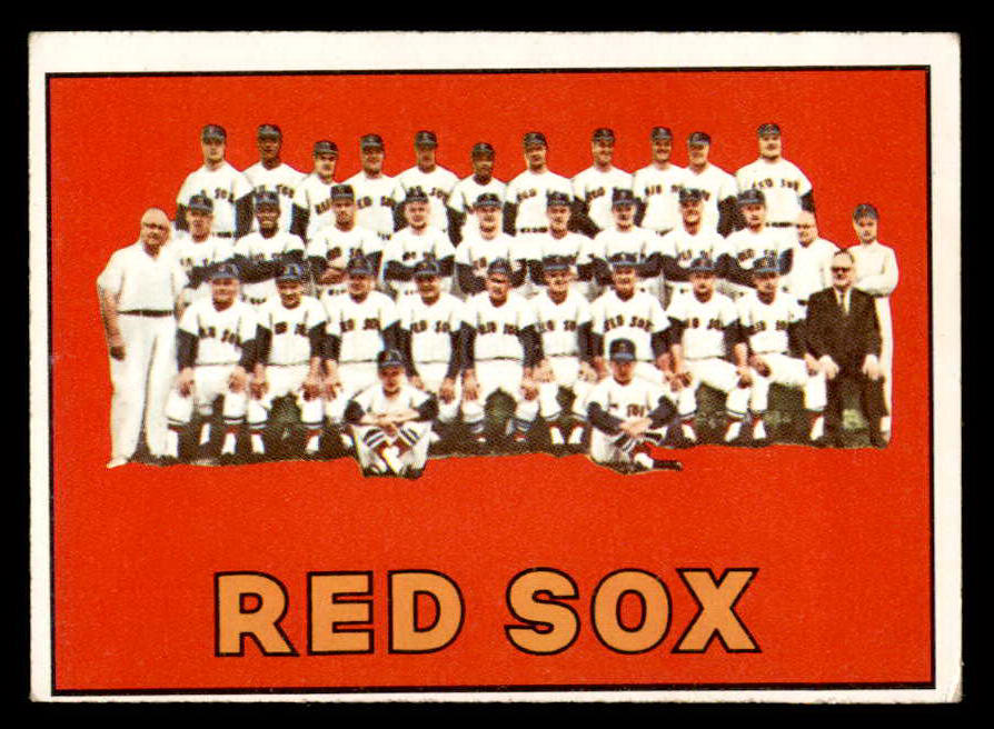 1967 Topps Baseball #604 Boston Red Sox Team VG-EX 566143