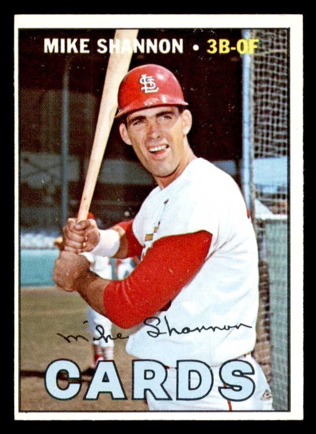 1967 Topps Baseball #605 Mike Shannon Cardinals NR-MT 566145
