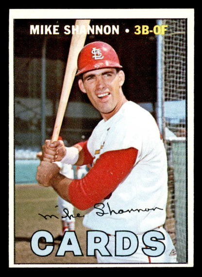 1967 Topps Baseball #605 Mike Shannon Cardinals NR-MT 566146