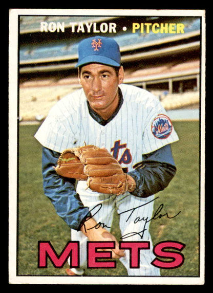 1967 Topps Baseball #606 Ron Taylor Mets VG-EX 566150