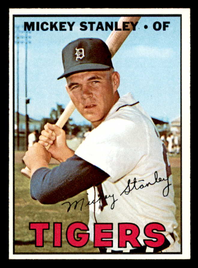 1967 Topps Baseball #607 Mickey Stanley Tigers EX-MT/NR-MT 566151
