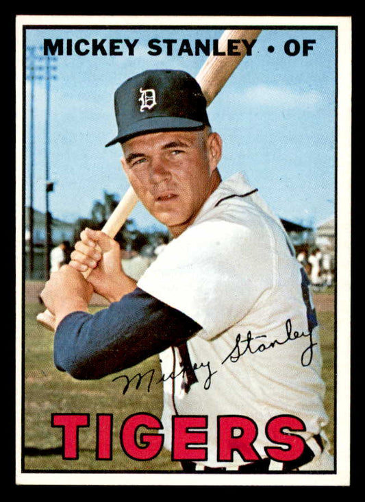 1967 Topps Baseball #607 Mickey Stanley Tigers EX-MT/NR-MT 566152