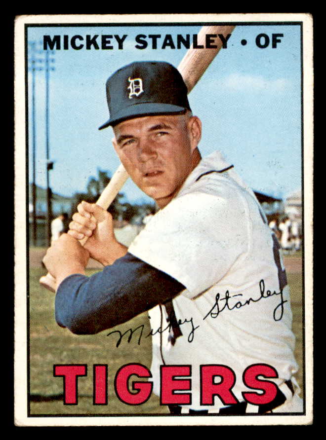 1967 Topps Baseball #607 Mickey Stanley Tigers VG-EX 566153