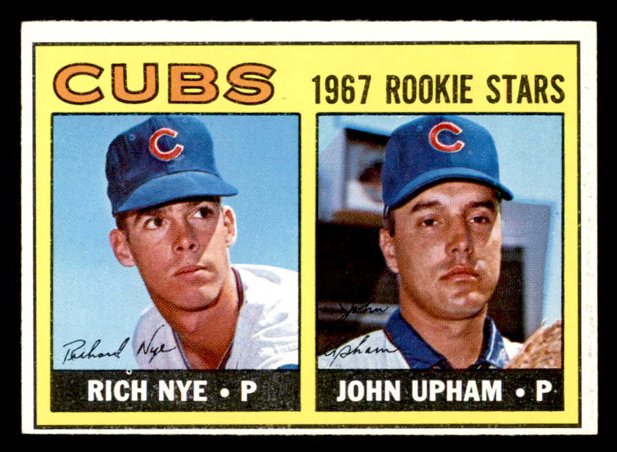 1967 Topps Baseball #608 Rich Nye Cubs EX-MT 566154